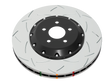 DBA 11-17 Jeep Grand Cherokee Trackhawk (6.2L V8) 5000 Series T3 Slotted KP Brake Rotor - w/Nas Nuts DBA Brake Rotors - 2 Piece  AXOPROS