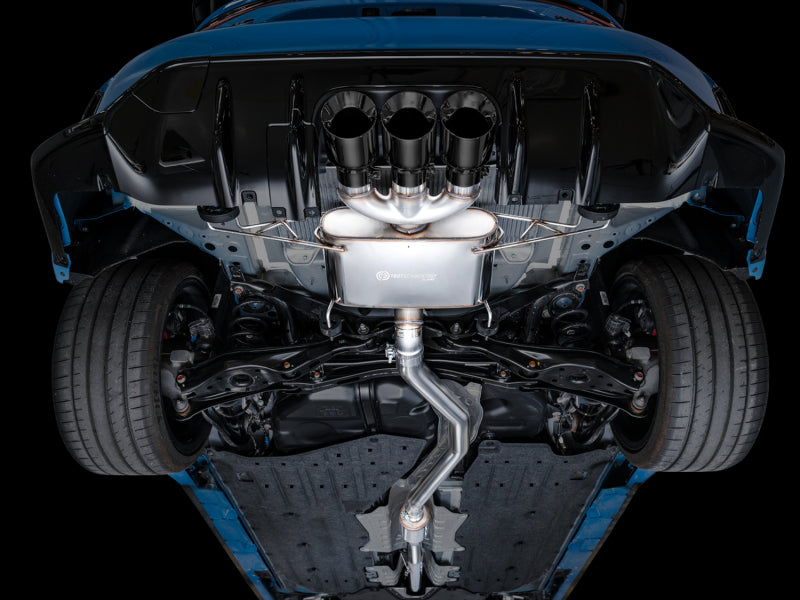 AWE Tuning 2023 Honda Civic Type R FL5 Touring Edition Exhaust w/ Triple Diamond Black Tips AWE Tuning Catback  AXOPROS
