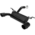 MagnaFlow 2018+ Jeep Wrangler 3.6L Dual Black Tip Axle-Back Exhaust Magnaflow Axle Back  AXOPROS