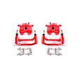 Power Stop 01-03 Acura CL Front Red Calipers w/Brackets - Pair PowerStop Brake Calipers - Perf  AXOPROS