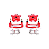 Power Stop 01-03 Acura CL Front Red Calipers w/Brackets - Pair PowerStop Brake Calipers - Perf  AXOPROS