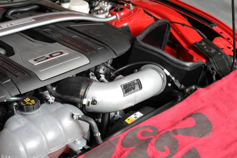 K&N 2018 Ford Mustang GT V8 5.0L F/I Typhoon Air Intake K&N Engineering Cold Air Intakes  AXOPROS