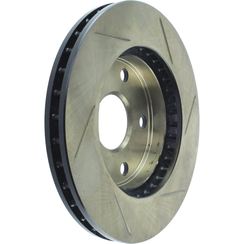 StopTech Power Slot 1/90-95 Toyota MR2 Front Right SportStop Slotted Rotor Stoptech Brake Rotors - Slotted  AXOPROS