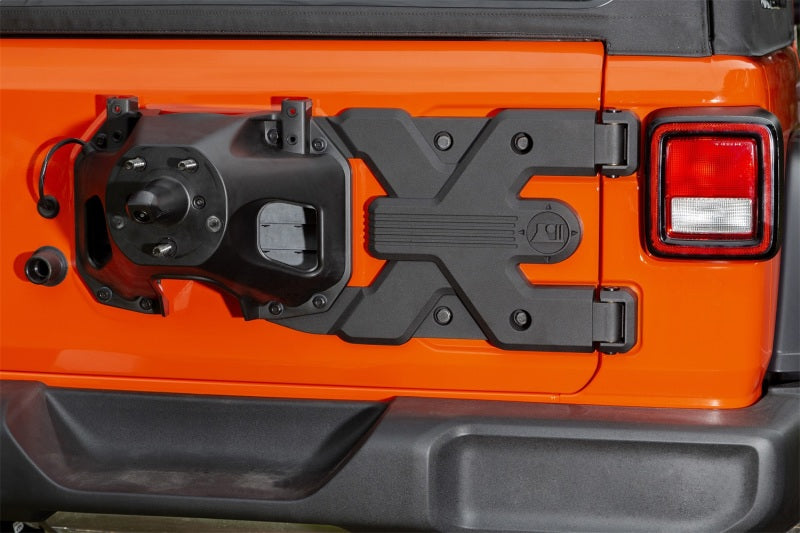 Rugged Ridge Spartacus HD Tire Carrier Hinge Casting 18-20 Jeep Wrangler JL Rugged Ridge Spare Tire Carriers  AXOPROS