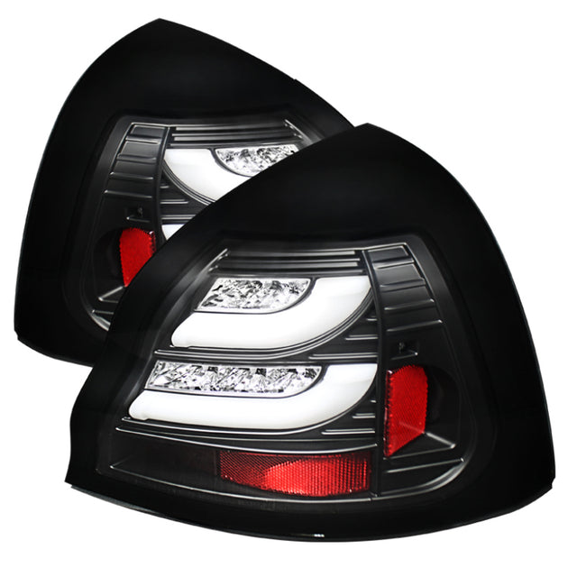 Spyder Pontiac Grand Prix 04-08 Light Bar LED Tail Light Black ALT-YD-PGP04-LED-BK SPYDER Tail Lights  AXOPROS