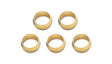 Vibrant Brass Olive Inserts 3/8in - Pack of 5 Vibrant Fittings  AXOPROS