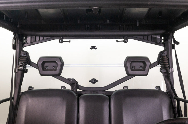 Seizmik 16-23 Can Am Defender HD5-HD10/MAX Rear Windshield Folding Poly carb Seizmik Windshields  AXOPROS