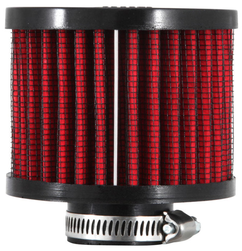 K&N 1 inch ID 3 inch OD 2.375 inch H Rubber Base Crankcase Vent Filter K&N Engineering Air Filters - Universal Fit  AXOPROS