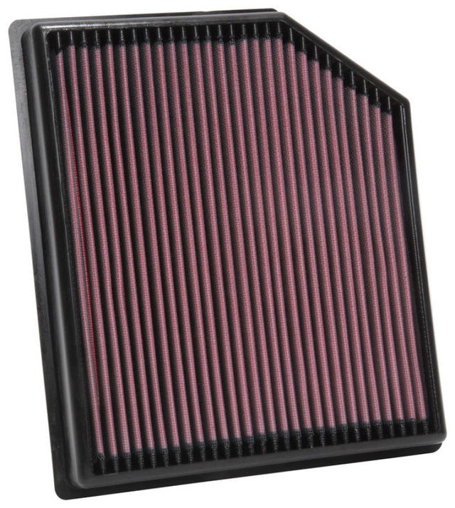 K&N 2018 Jeep Grand Cherokee V8-6.2L F/I Replacement Drop In Air Filter K&N Engineering Air Filters - Drop In  AXOPROS