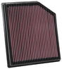 K&N 2018 Jeep Grand Cherokee V8-6.2L F/I Replacement Drop In Air Filter K&N Engineering Air Filters - Drop In  AXOPROS