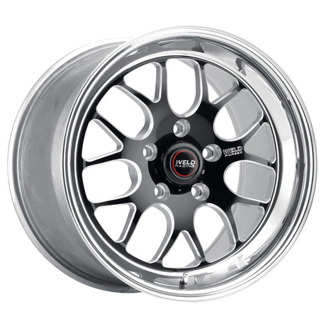 Weld S77 18x5 / 5x4.5 BP / 2.1in. BS Black Wheel (High Pad) - Non-Beadlock Weld Wheels - Forged  AXOPROS