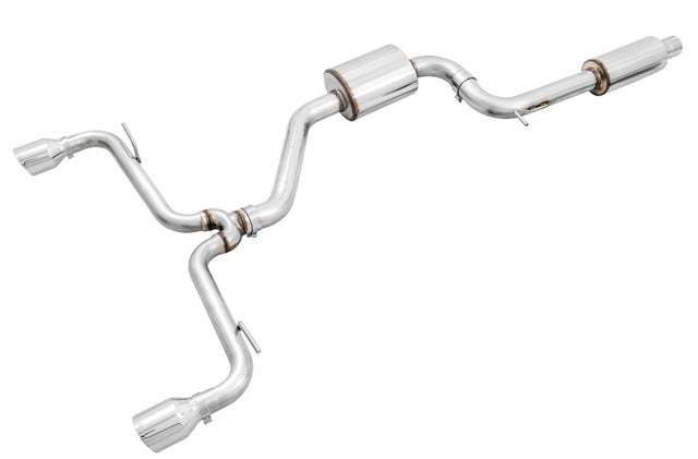 AWE Tuning Volkswagen GTI MK7.5 2.0T Touring Edition Exhaust w/Chrome Silver Tips 102mm AWE Tuning Catback  AXOPROS