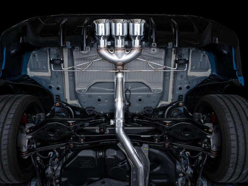 AWE Tuning 2023 Honda Civic Type R FL5 Track Edition Exhaust w/ Triple Chrome Silver Tips AWE Tuning Catback  AXOPROS
