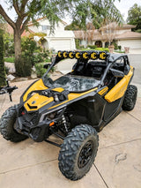 KC HiLiTES Can-Am X3 45in. Pro6 Gravity LED 7-Light 140w Combo Beam Overhead Light Bar System KC HiLiTES Light Bars & Cubes  AXOPROS