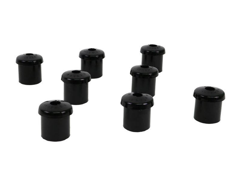 Whiteline 10/65-73 Ford Mustang Rear Spring Eye Rear and Shackle Bushings (35mm OD/12.6mm ID) Whiteline Bushing Kits  AXOPROS