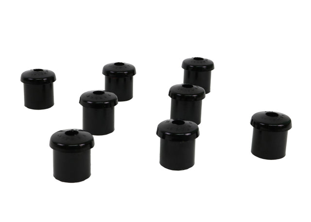 Whiteline 10/65-73 Ford Mustang Rear Spring Eye Rear and Shackle Bushings (35mm OD/12.6mm ID) Whiteline Bushing Kits  AXOPROS