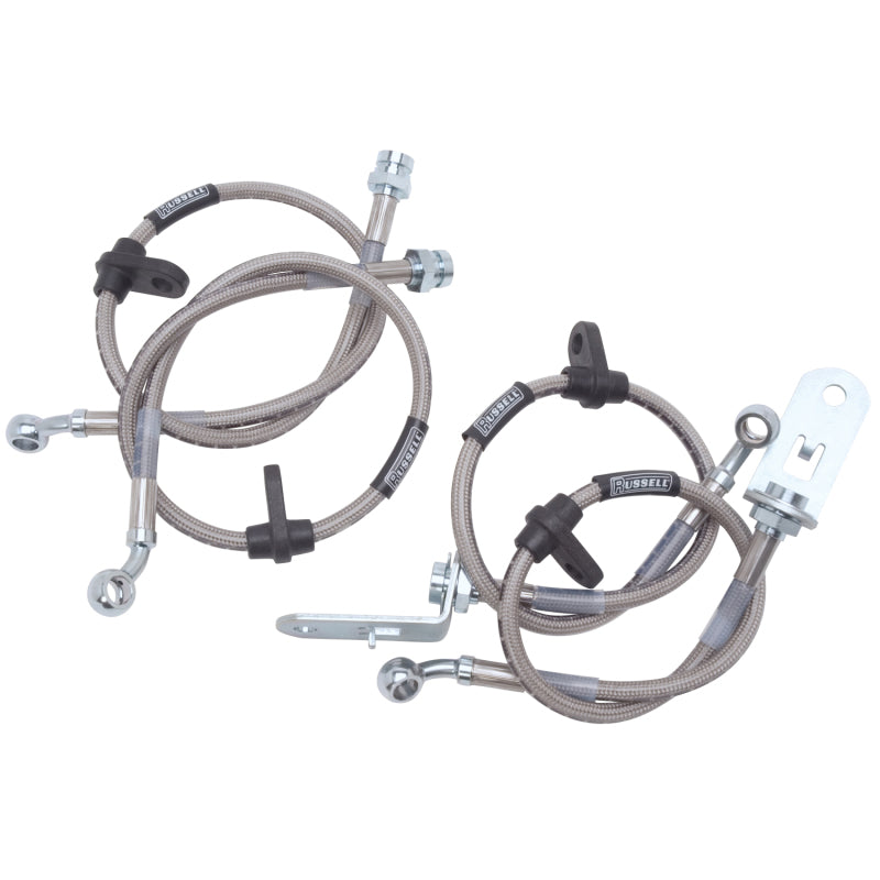 Russell Performance 06-09 Honda Civic Si Brake Line Kit Russell Brake Line Kits  AXOPROS