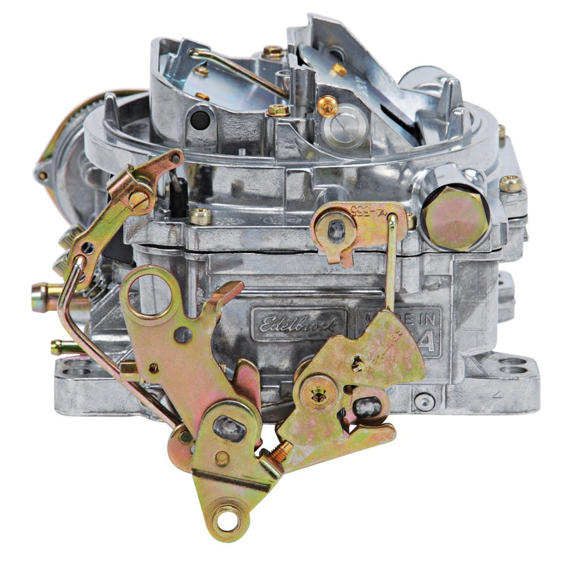 Edelbrock Carburetor Thunder Series 4-Barrel 800 CFM Electric Choke Calibration Satin Finish Edelbrock Carburetors  AXOPROS
