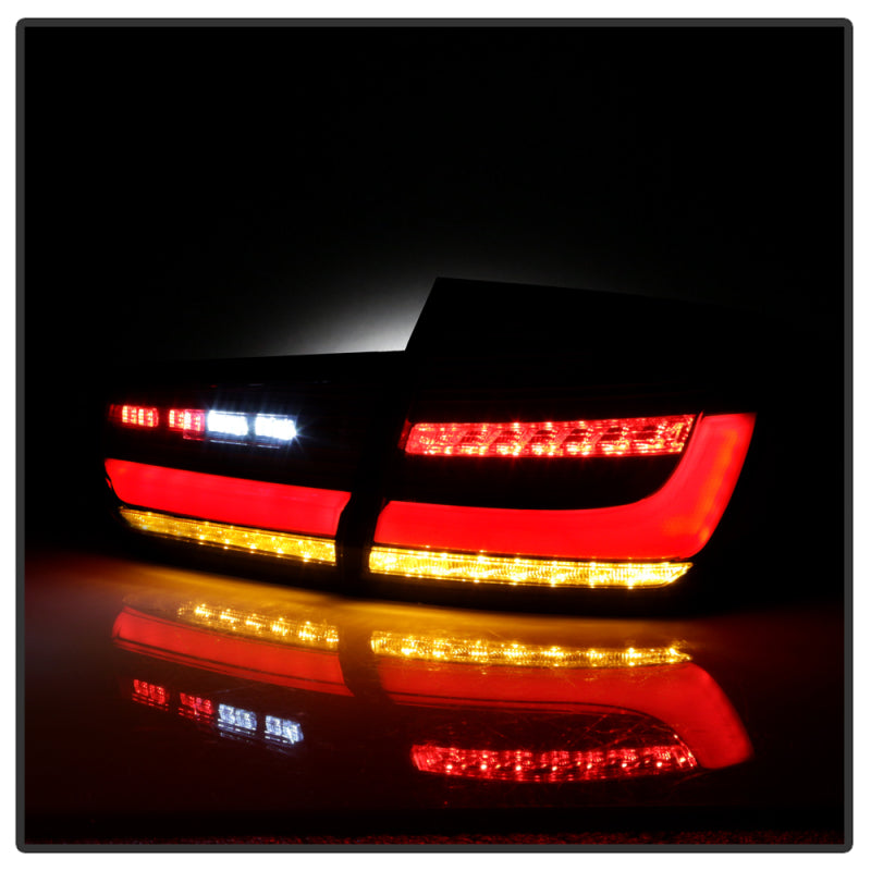 Spyder BMW 3 Series F30 2012-2018 Full LED Tail Lights (ALT-YD-BMWF3012-SEQ-BK) -  Black SPYDER Tail Lights  AXOPROS