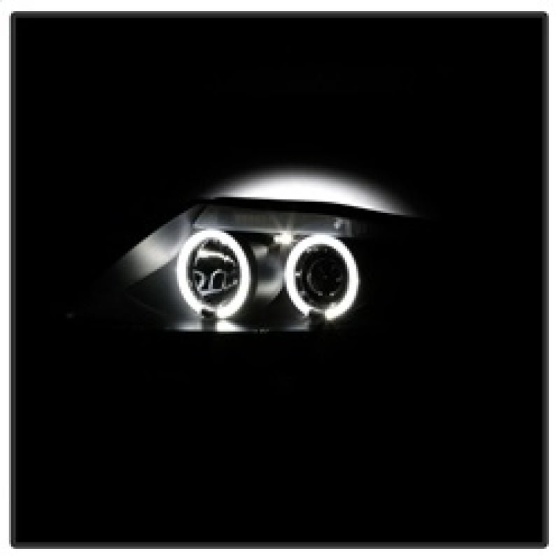 Spyder BMW Z4 03-08 Projector Headlights Halogen Model Only - LED Halo Black PRO-YD-BMWZ403-HL-BK SPYDER Headlights  AXOPROS
