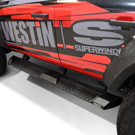 Westin Westin 21-25 Ford Bronco 4dr (Excl. Bronco Sport) AT6 Running Boards - Black Running Boards aftermarket performance part