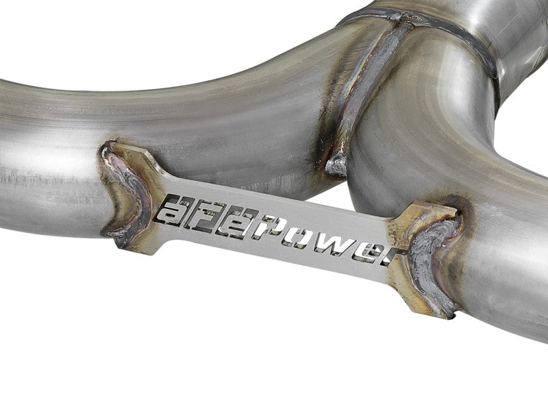 aFe Takeda 2-1/2in 304 SS Cat-Back Exhaust w/ Polished Tips 14-18 Mazda 3 L4 2.0L/2.5L aFe Catback  AXOPROS