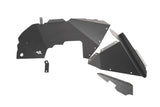 Rugged Ridge Inner Fender Liners Frnt Aluminum Black 18-20 Jeep Wrangler JL Rugged Ridge Fender Flares  AXOPROS