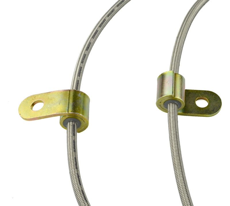 Goodridge 09-12 Cadillac CTS-V (All CTS-V w/ Brembo Brakes) Stainless Steel Brake Line Kit Goodridge Brake Line Kits  AXOPROS