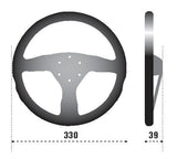 Sparco Steering Wheel 383 Suede Black SPARCO Steering Wheels  AXOPROS