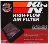 K&N 2015 Hyundai Sonata Replacement Air Filter 2.4L K&N Engineering Air Filters - Drop In  AXOPROS