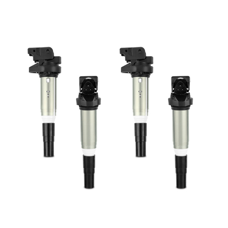 Mishimoto 2002+ BMW M54/N20/N52/N54/N55/N62/S54/S62 Four Cylinder Ignition Coil Set of 4 Mishimoto Stock Replacement Ignition  AXOPROS