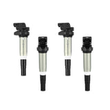 Mishimoto 2002+ BMW M54/N20/N52/N54/N55/N62/S54/S62 Four Cylinder Ignition Coil Set of 4 Mishimoto Stock Replacement Ignition  AXOPROS