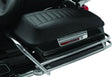 Mustang Motorcycle Mustang 80-07 Harley Early FL Touring Road King Saddlebag Lid Covers w/Blk Pearl Studs - Black Seat Covers aftermarket performance part
