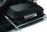 Mustang Motorcycle Mustang 80-07 Harley Early FL Touring Road King Saddlebag Lid Covers w/Blk Pearl Studs - Black Seat Covers aftermarket performance part