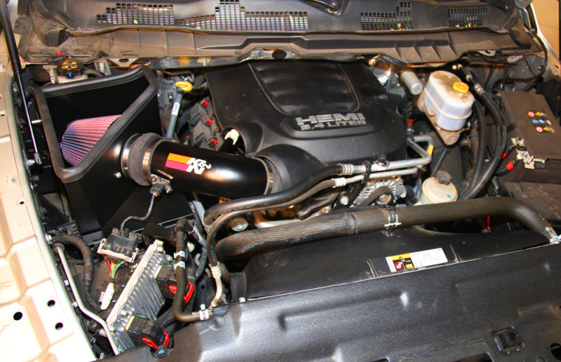 K&N 14-15 Ram 2500/3500 6.4L V8 High Flow Performance Intake Kit K&N Engineering Cold Air Intakes  AXOPROS
