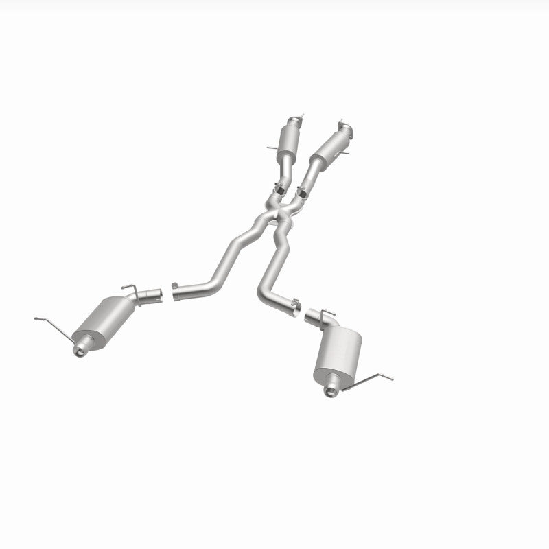 MagnaFlow 12 Jeep Grand Cherokee V8 6.4L Dual Split Rear Exit Stainless Cat Back Performance Exhaust Magnaflow Catback  AXOPROS