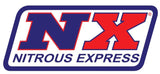 Nitrous Express N2O Flo-Thru Pressure Gauge (0-1500 PSI) 6AN Nitrous Express Gauges  AXOPROS