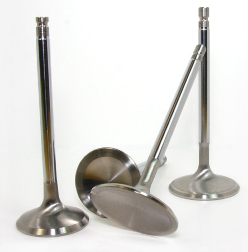 GSC P-D Nissan VR38DETT Chrome Polished Super Alloy Exhaust Valve - 32.15mm Head STD - SET OF 12 GSC Power Division Valves  AXOPROS