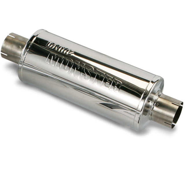 Banks Power Various Applications Muffler - 4in X 4in S/S Banks Power Muffler  AXOPROS