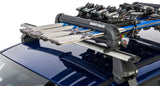 Rhino-Rack Universal Ski/Snowboard Carrier - Fits 4 Pairs of Skis or 2 Snowboards - Black Rhino-Rack Winter Sport Racks  AXOPROS