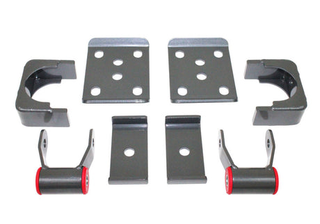MaxTrac 88-98 GM C1500/2500 2WD 5/6 Lug (Non 454 SS) 5in Rear Lowering Flip Kit Maxtrac Leaf Springs & Accessories  AXOPROS