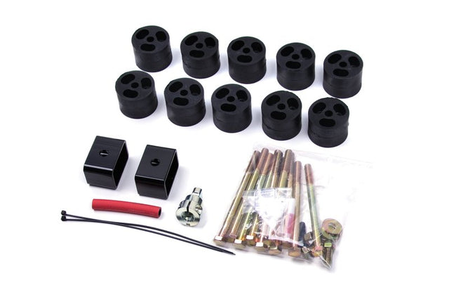 Zone Offroad 07-18 Jeep Wrangler JK 2in Body Lift Zone Offroad Lift Kits  AXOPROS
