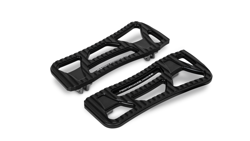 Performance Machine Floorboard Assembly Rider Drifter - Black Ops Performance Machine Footpegs  AXOPROS