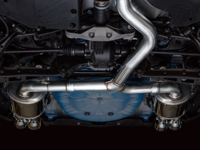 AWE Tuning 2022+ VB Subaru WRX Touring Edition Exhaust - Chrome Silver Tips AWE Tuning Catback  AXOPROS