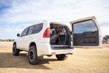 DV8 Offroad 03-09 Lexus GX 470 Rear Window Molle Storage Panels DV8 Offroad Exterior Trim  AXOPROS