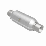 MagnaFlow Conv Univ 2.25in Inlet/Outlet Center/Center Round 11in Body L x 5.125in W x 15in Overall L Magnaflow Catalytic Converter Universal  AXOPROS