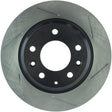 StopTech Power Slot Mazda Mazda6 Slotted Left Rear Rotor Stoptech Brake Rotors - Slotted  AXOPROS
