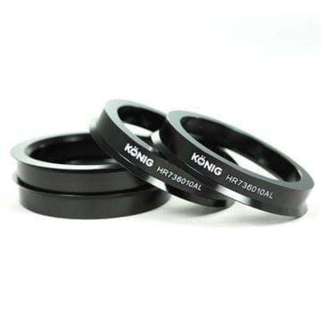 Konig Aluminum Hub Ring 73.1mm O.D. / 60.1mm I.D. (4pcs) Konig Wheel Accessories  AXOPROS