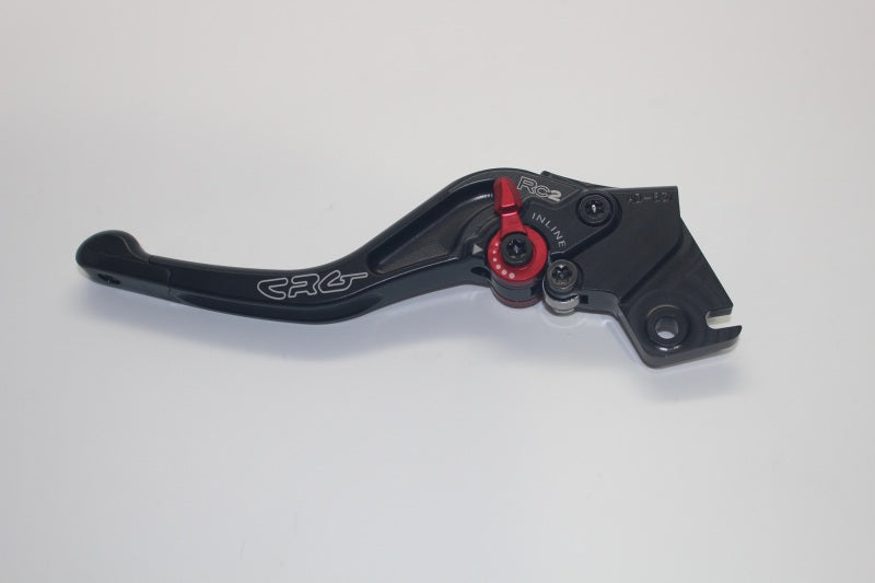 CRG 00-17 Kawasaki ZX6R/RR-12R/Z800-1000/ RC2 Clutch Lever - Short Black CRG Constructors Levers  AXOPROS