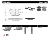 StopTech Performance Volkswagen Rear Brake Pads Stoptech Brake Pads - Performance  AXOPROS